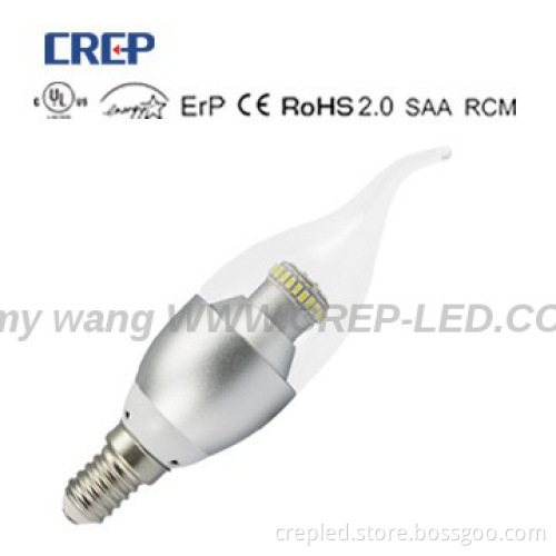 NEW 110V UL 4W led e14 bulb 4w/5w/6w available